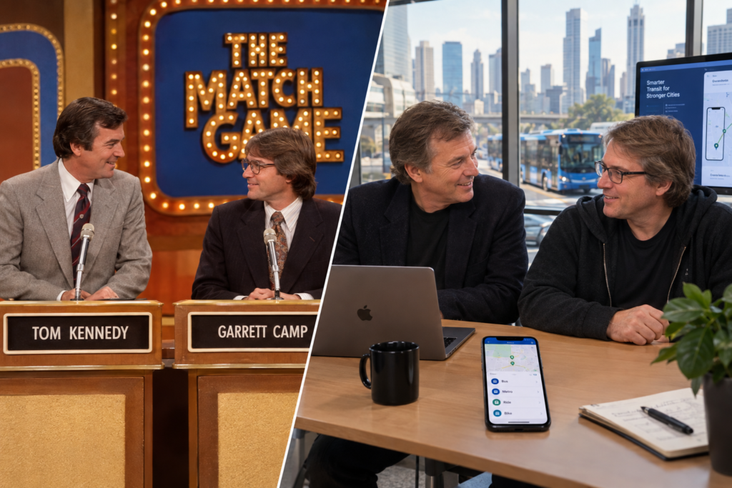 Tom Kennedy and Garrett Camp