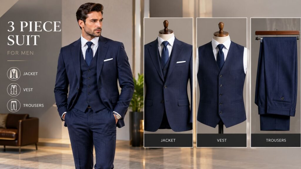 3 piece suit for men