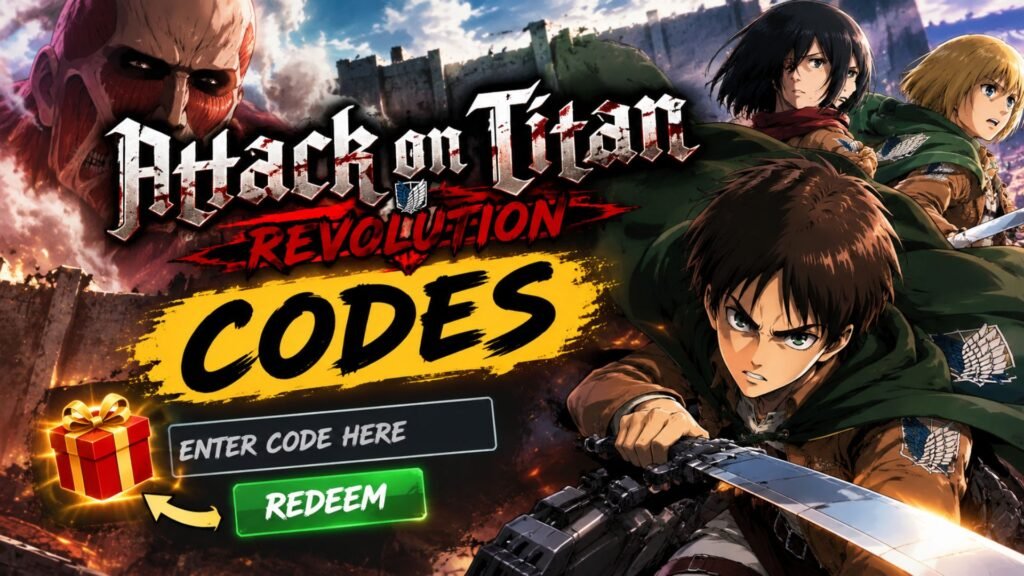 Attack on Titan Revolution Codes: October 2026 Guide attack on titan revolution codes