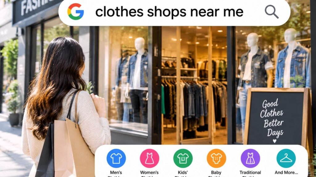 clothes shops near me
